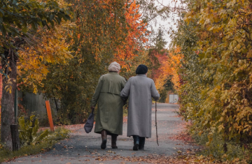 пенсия, пенсии, пенсионеры, осень